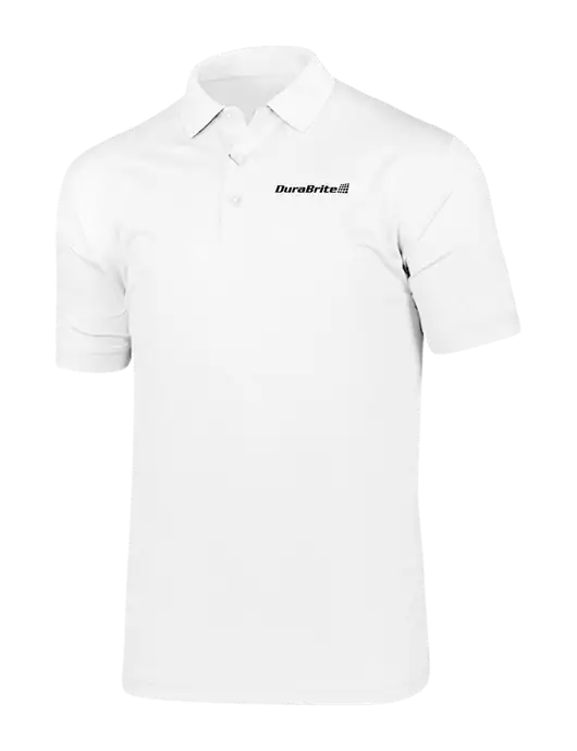 Callaway Vibrant Bright White Ventilated Polo w/DuraBrite Logo