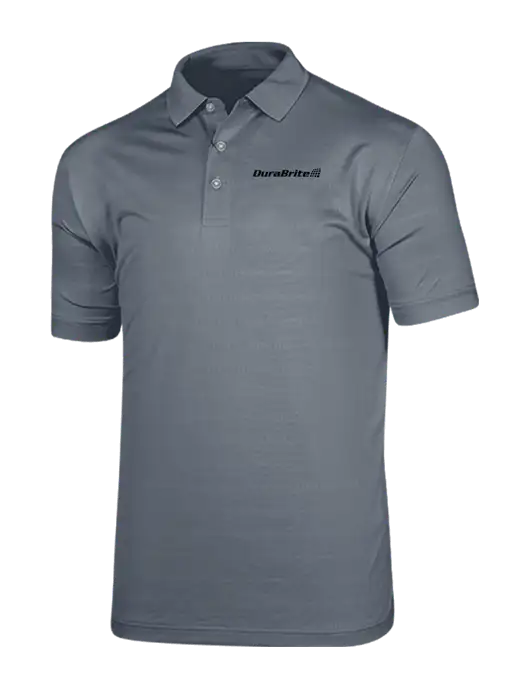 Callaway Vibrant Light Grey Ventilated Polo w/DuraBrite Logo