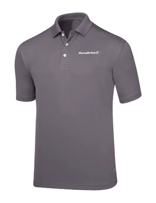 Callaway Core Medium Grey Performance Polo w/DuraBrite Logo