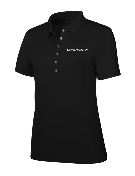 Callaway Womens Ottoman Black Polo w/DuraBrite Logo