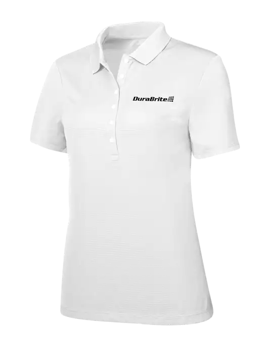 Callaway Womens Ottoman Bright White Polo w/DuraBrite Logo