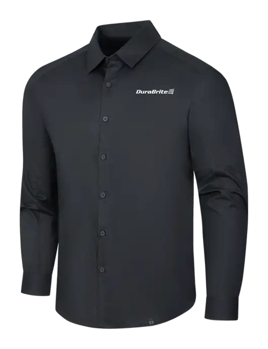 OGIO Black Commuter Woven Shirt w/DuraBrite Logo