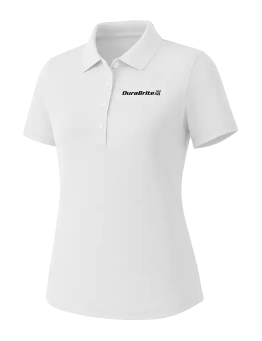 Callaway Womens Core Bright White Performance Polo w/DuraBrite Logo