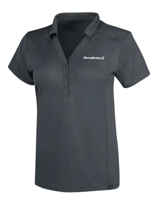 OGIO Dark Grey Womens Framework Polo w/DuraBrite Logo