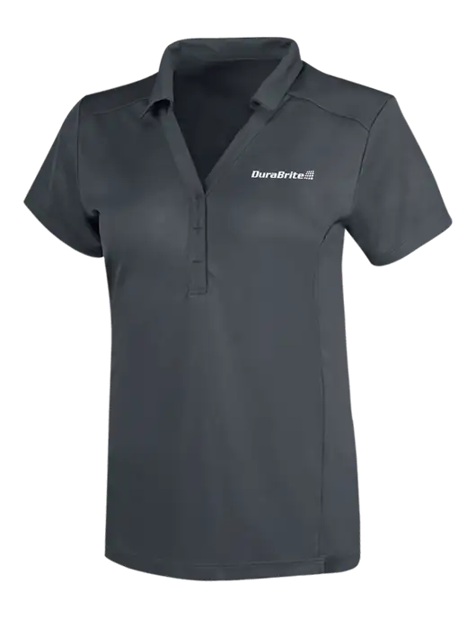 OGIO Dark Grey Womens Framework Polo w/DuraBrite Logo