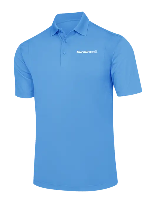 Carolina Blue Micropique Sport-Wick Polo w/DuraBrite Logo