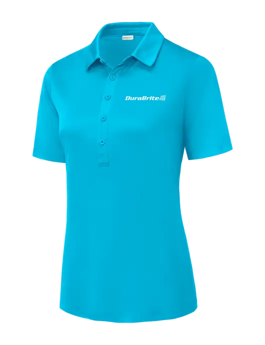 Sapphire Womens Posi-UV Pro Polo w/DuraBrite Logo