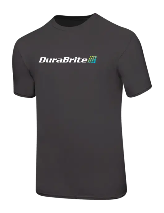 Ring Spun Charcoal 4.5 oz T-Shirt w/DuraBrite Logo