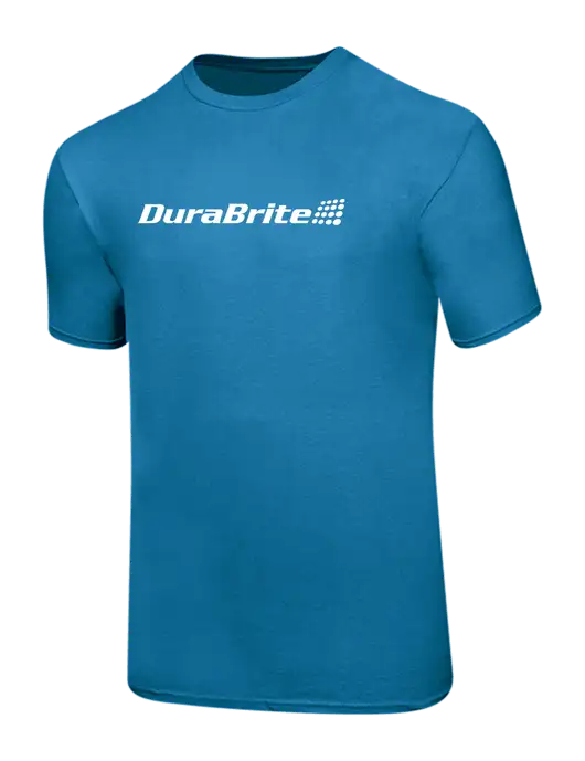 Ring Spun Sapphire 4.5 oz T-Shirt w/DuraBrite Logo