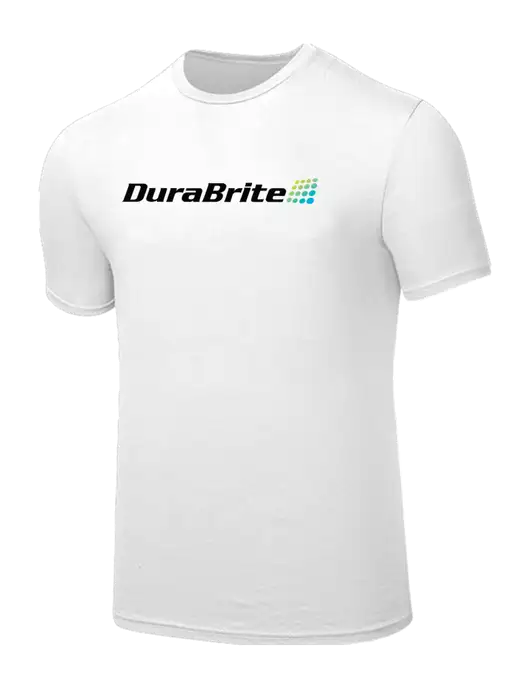 Seriously Soft White T-Shirt w/DuraBrite Logo