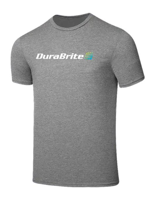 Seriously Soft Grey Frost T-Shirt w/DuraBrite Logo