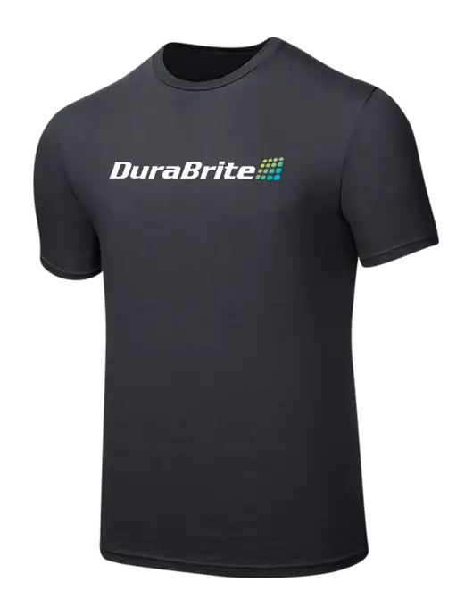 Seriously Soft Charcoal T-Shirt w/DuraBrite Logo