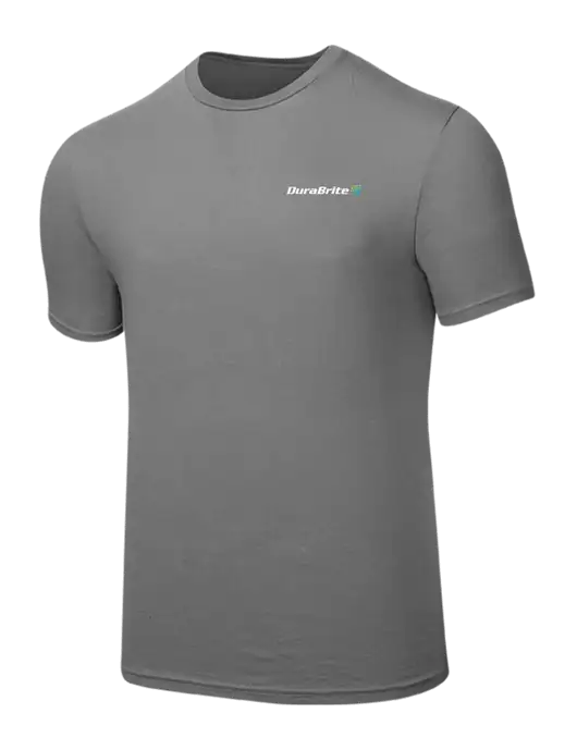 Seriously Soft Medium Grey T-Shirt w/DuraBrite Logo