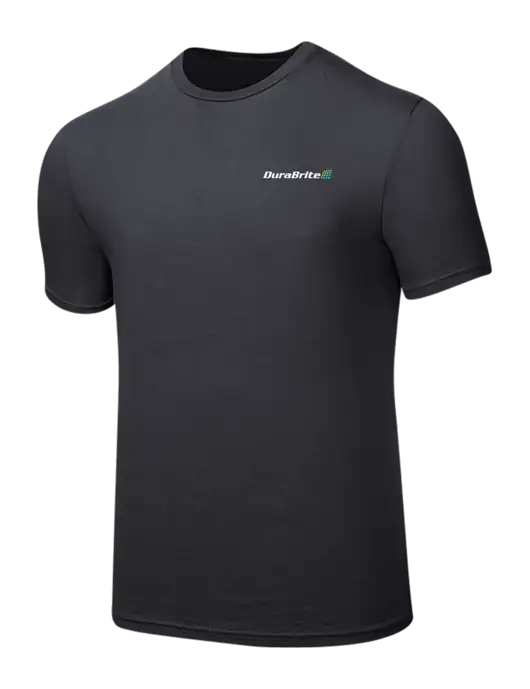 Seriously Soft Charcoal T-Shirt w/DuraBrite Logo
