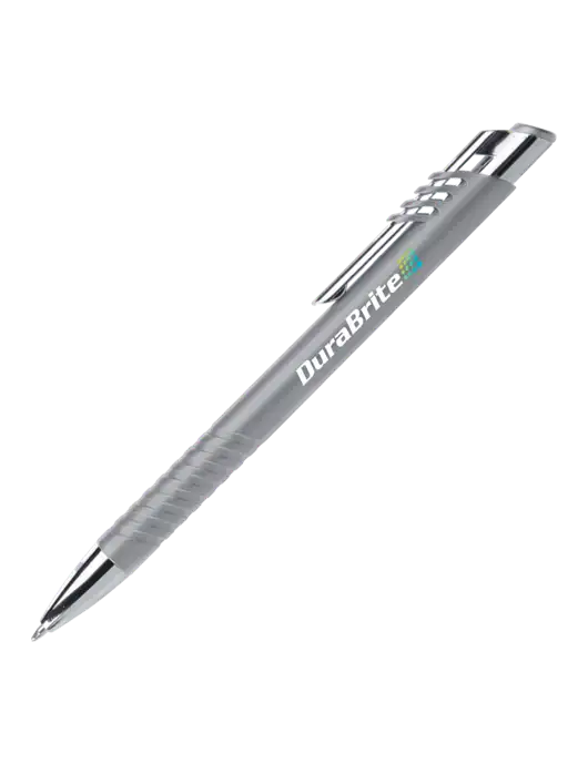 Schirhart Grey Pen - Black Ink w/DuraBrite Logo