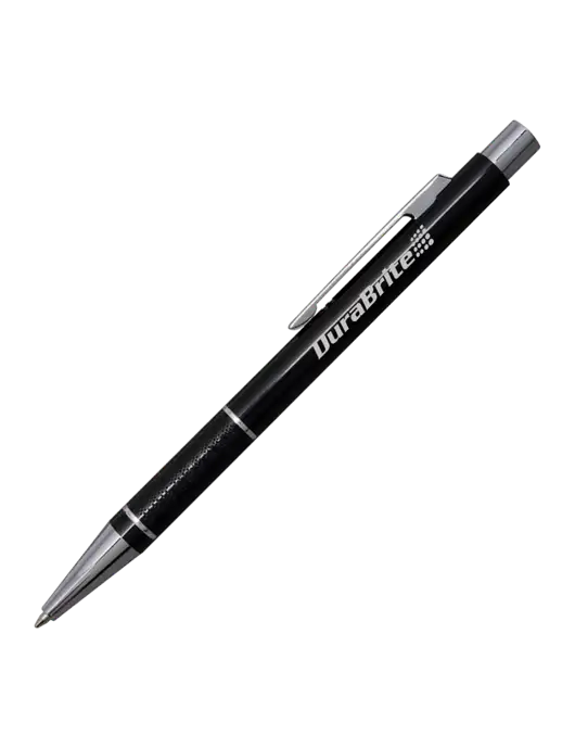 St George Black Pen - Blue Ink w/DuraBrite Logo