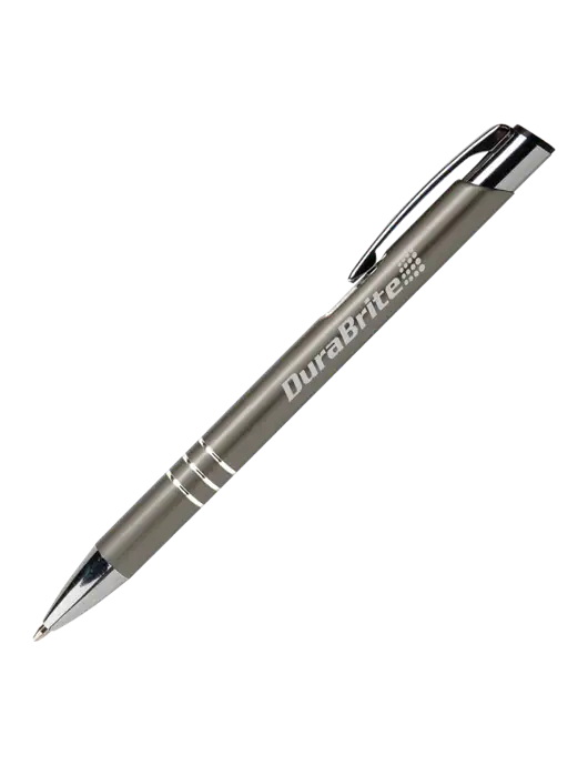 Laurent Gunmetal Pen - Black Ink w/DuraBrite Logo