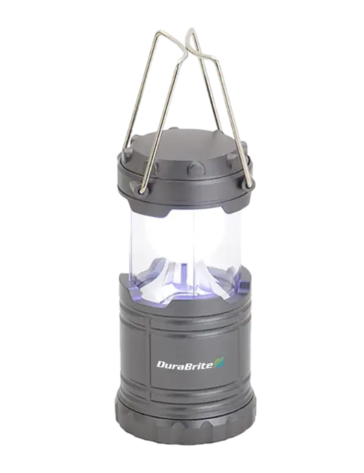 Gunmetal Mini Retro Lantern w/DuraBrite Logo