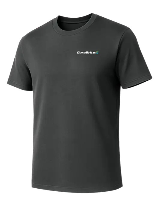 Allmade Charcoal Grey Organic Cotton Tee w/DuraBrite Logo