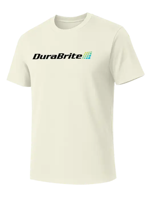 Allmade White Sand Organic Cotton Tee w/DuraBrite Logo