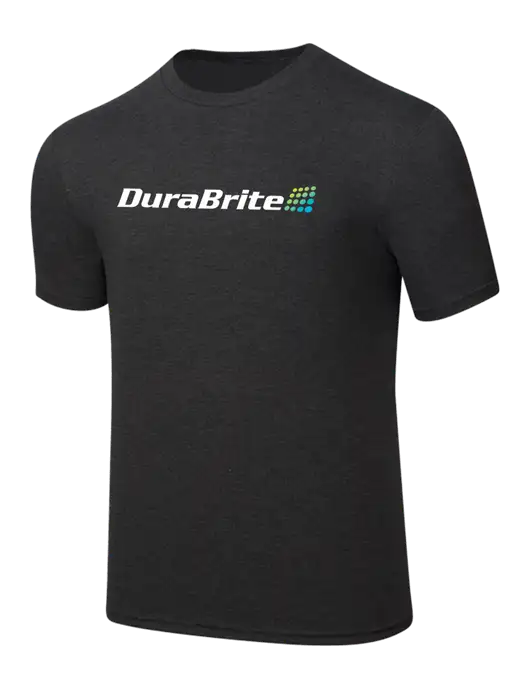 Simply Soft Black Frost 4.5oz  Poly/Combed Ring Spun Cotton T-Shirt w/DuraBrite Logo