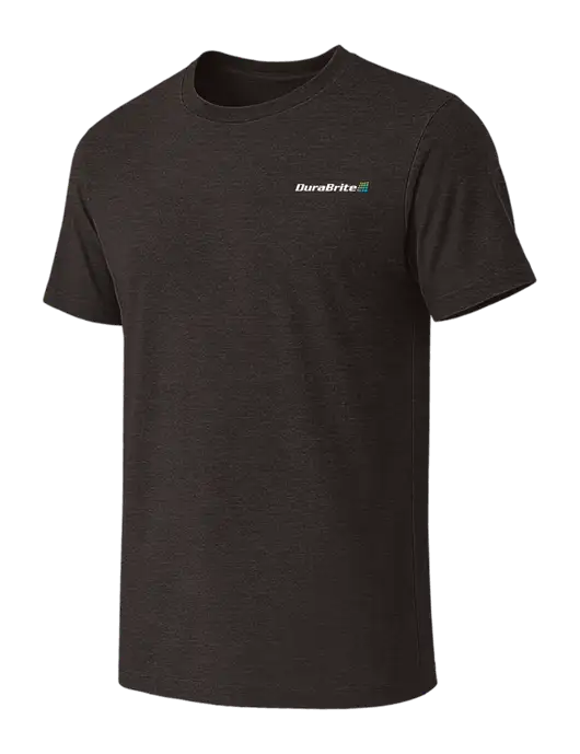 BELLA+CANVAS Dark Grey Heather CVC Short Sleeve Tee w/DuraBrite Logo