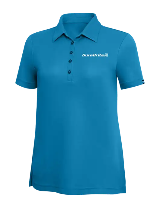 TravisMathew Sapphire Solid Womens Oceanside Polo w/DuraBrite Logo