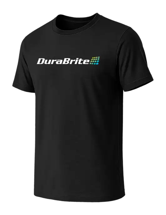 BELLA+CANVAS Black CVC Short Sleeve Tee w/DuraBrite Logo