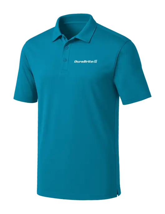 Sapphire Blue Silk Touch Performance Polo w/DuraBrite Logo