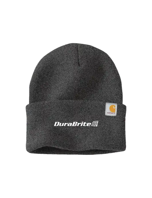 Carhartt Dark Grey Watch Cap 2.0 w/DuraBrite Logo