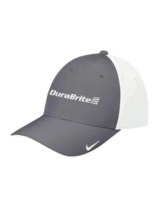 Nike Dark Grey/White Dri-FIT Legacy Cap w/DuraBrite Logo