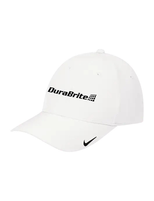 Nike White Dri-FIT Legacy Cap w/DuraBrite Logo