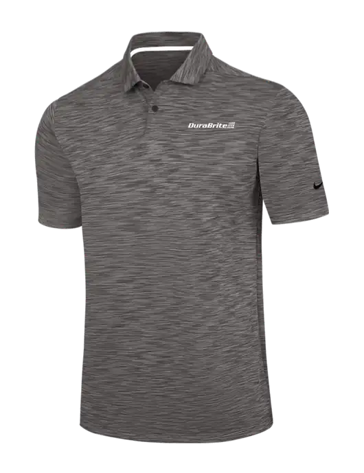 Nike Dark Grey Dri-FIT Vapor Space Dyed Polo w/DuraBrite Logo