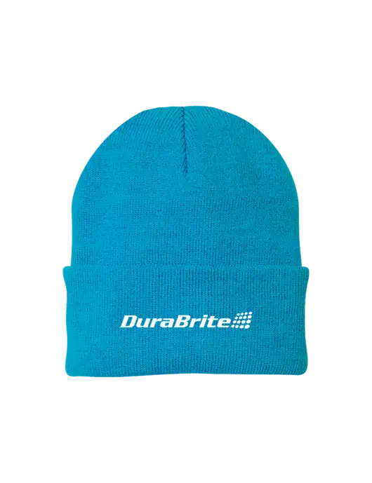 Sapphire Blue Knit Cap w/DuraBrite Logo