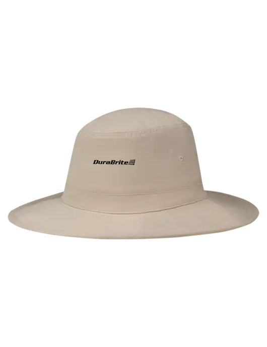 Tan Booney Sun Hat w/DuraBrite Logo