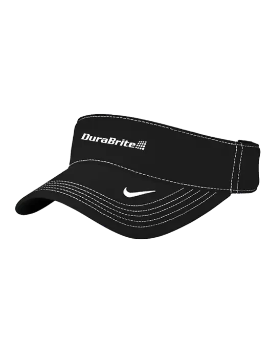 Nike Black Dri-FIT Ace Visor w/DuraBrite Logo