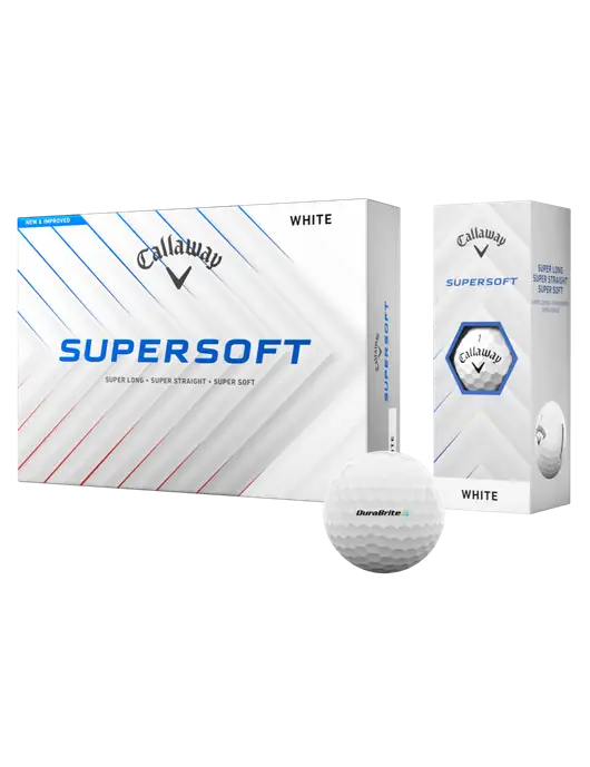 Callaway Supersoft Golf Balls 12/pk w/DuraBrite Logo