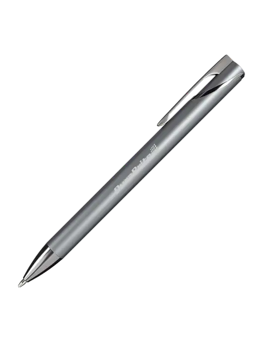 Dark Grey HyperNova Ballpoint Pen - Black Ink w/DuraBrite Logo