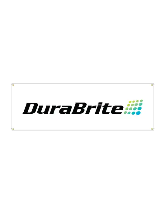 Vinyl Banner 72" x 24"  w/DuraBrite Logo
