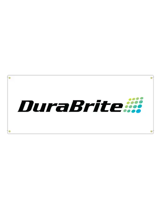 Vinyl Banner 120" x 48" w/DuraBrite Logo