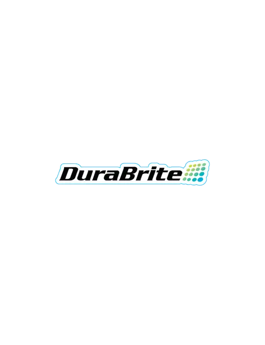 Medium Decal (approx 5.5 in wide) w/DuraBrite Logo