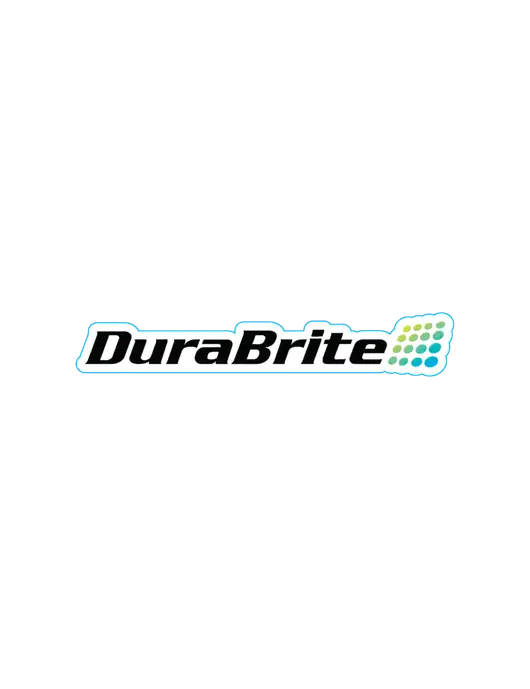 Large Decal (approx 8.5 in wide) w/ DuraBrite Logo