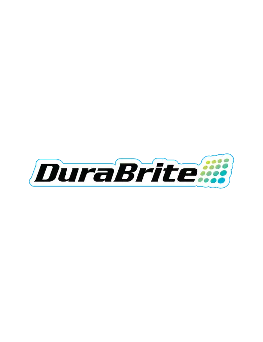 Extra Large Decal (approx 11.5 in wide) w/ DuraBrite Logo 
