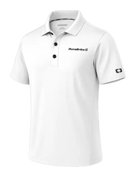 OGIO Envision White Polo w/DuraBrite Logo