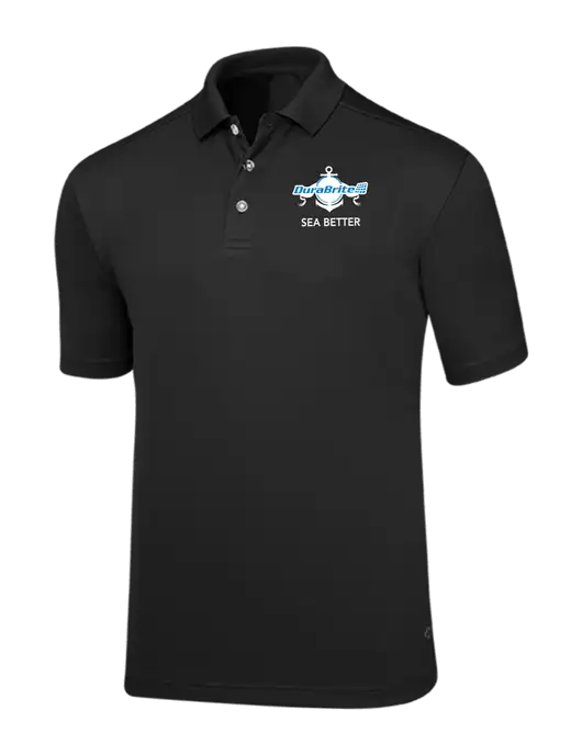 Callaway Core Black Performance Polo w/Anchor Sea Better Logo