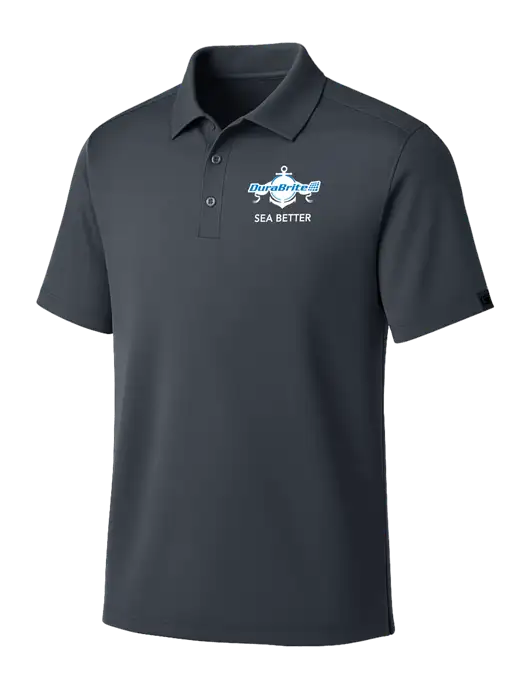 OGIO Dark Grey Framework Polo w/Anchor Sea Better Logo