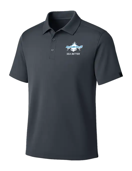 OGIO Dark Grey Framework Polo w/Anchor Sea Better Logo