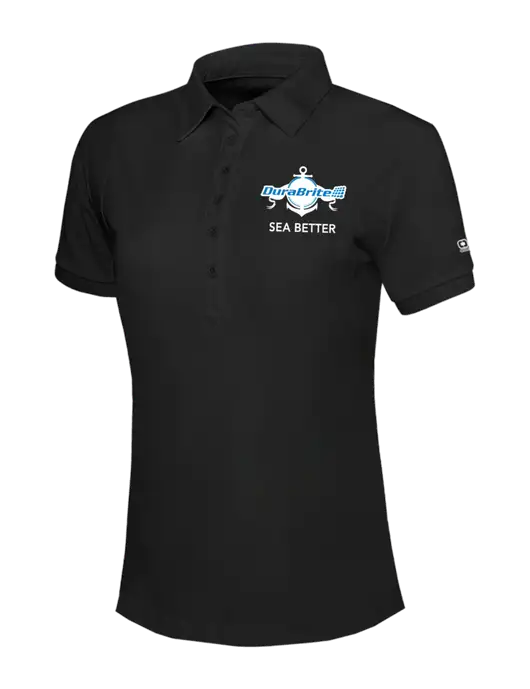 OGIO Womens Blacktop Jewel Polo w/Anchor Sea Better Logo