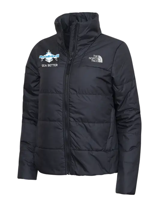 North Face Womens Black Everyday Insulated Jacket w/Anchor Sea Better Logo
