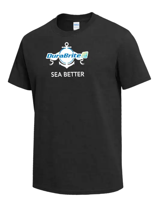Dark Grey Heather Heavyweight 6.1 oz T-Shirt w/Anchor Sea Better Logo